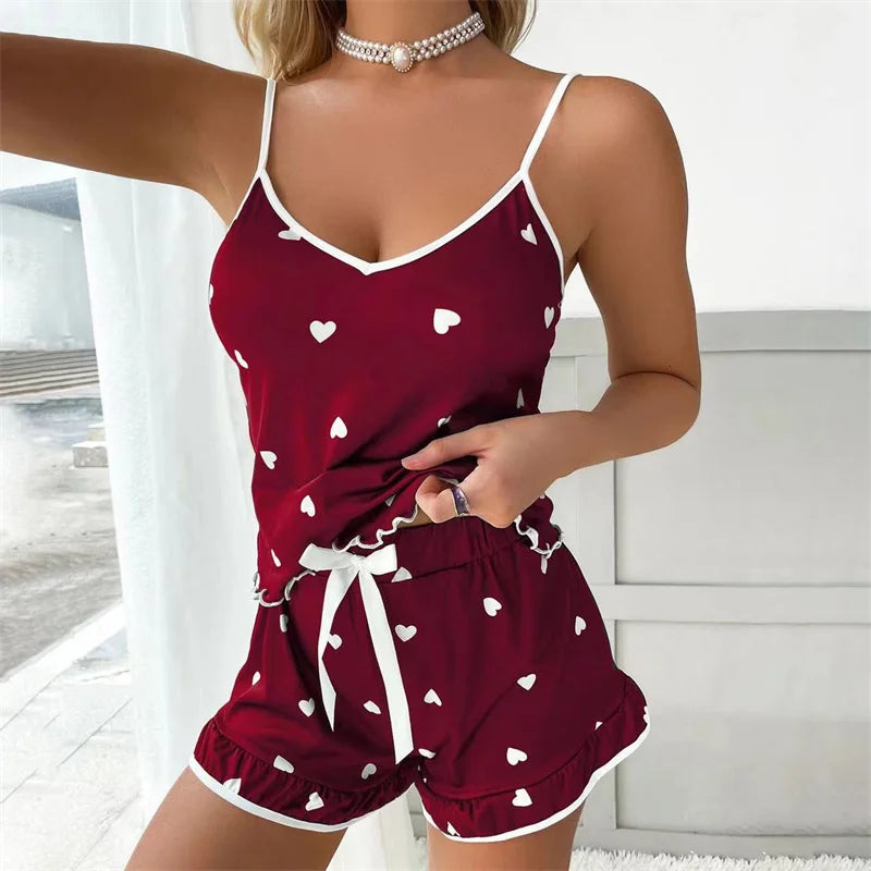 Luxencea™️ Sweet Heart Lounge Set