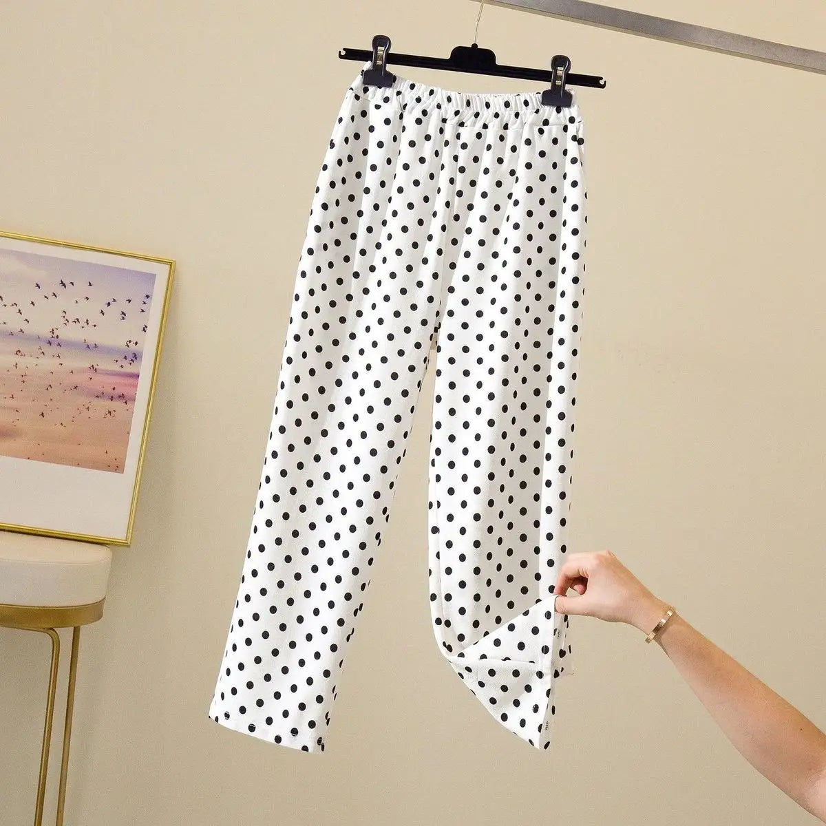 Luxencea™️ Chic Polka Dot Comfort Pants
