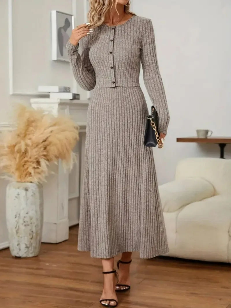 Luxencea™️ Elegant Knit Set – Comfort &amp; Style