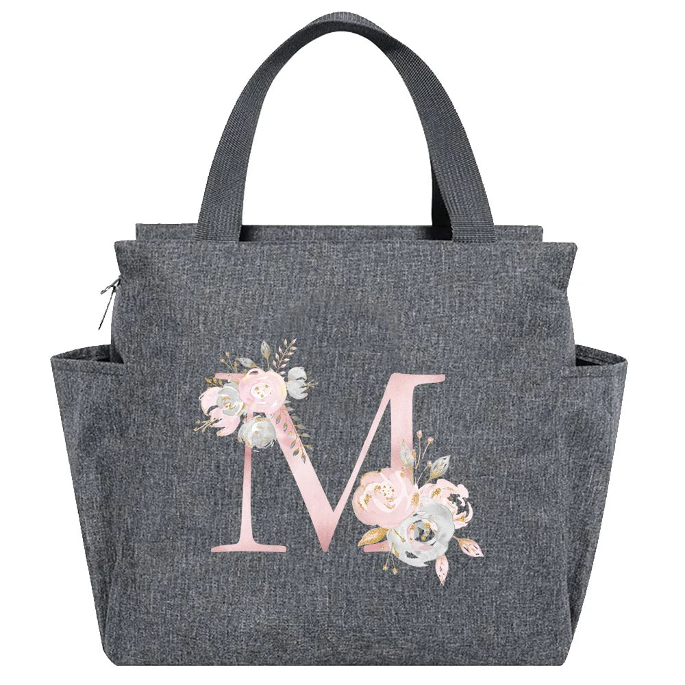 Luxencea™️ Personalized Chic Insulated Lunch Bag