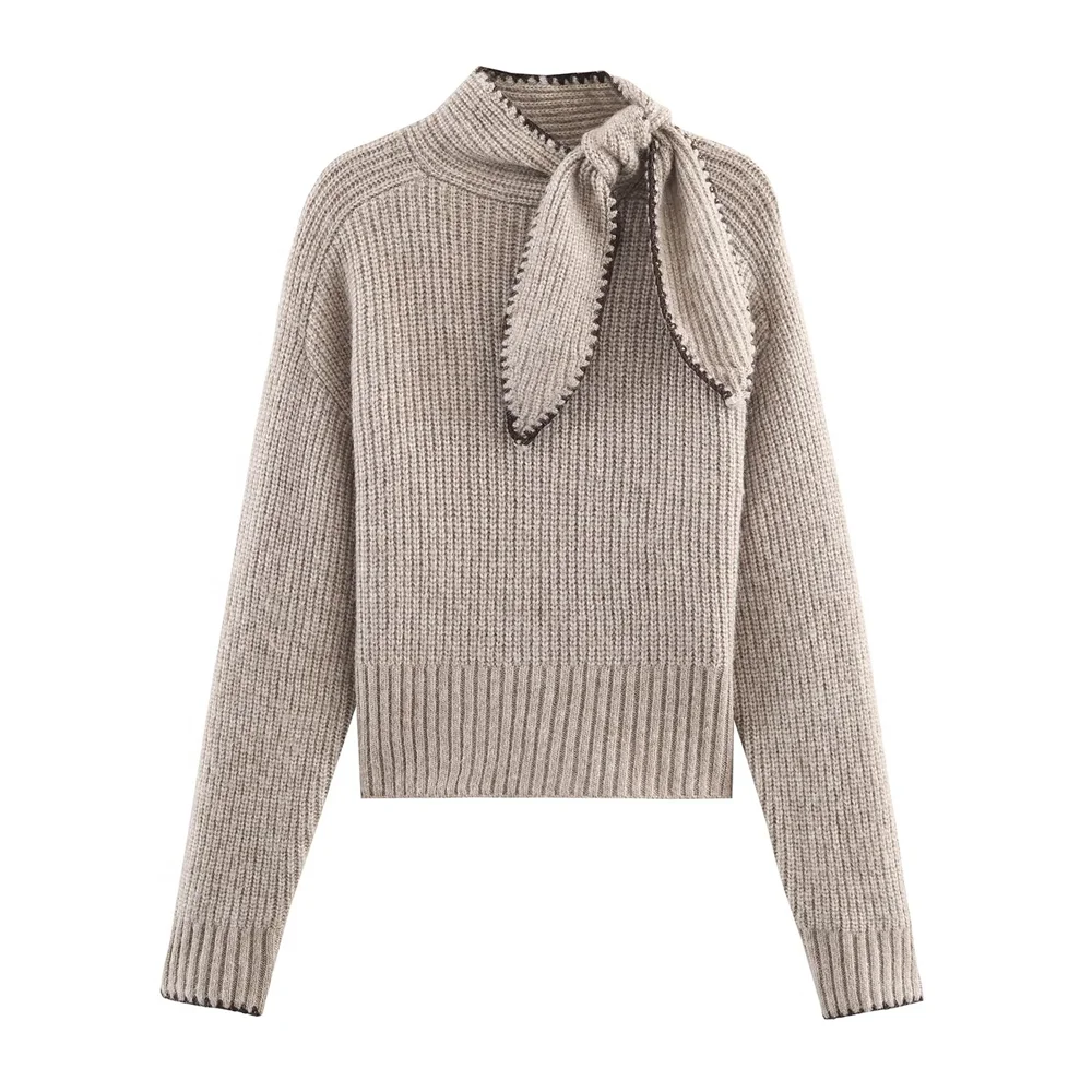 Luxencea™ – Elegant Knot Sweater