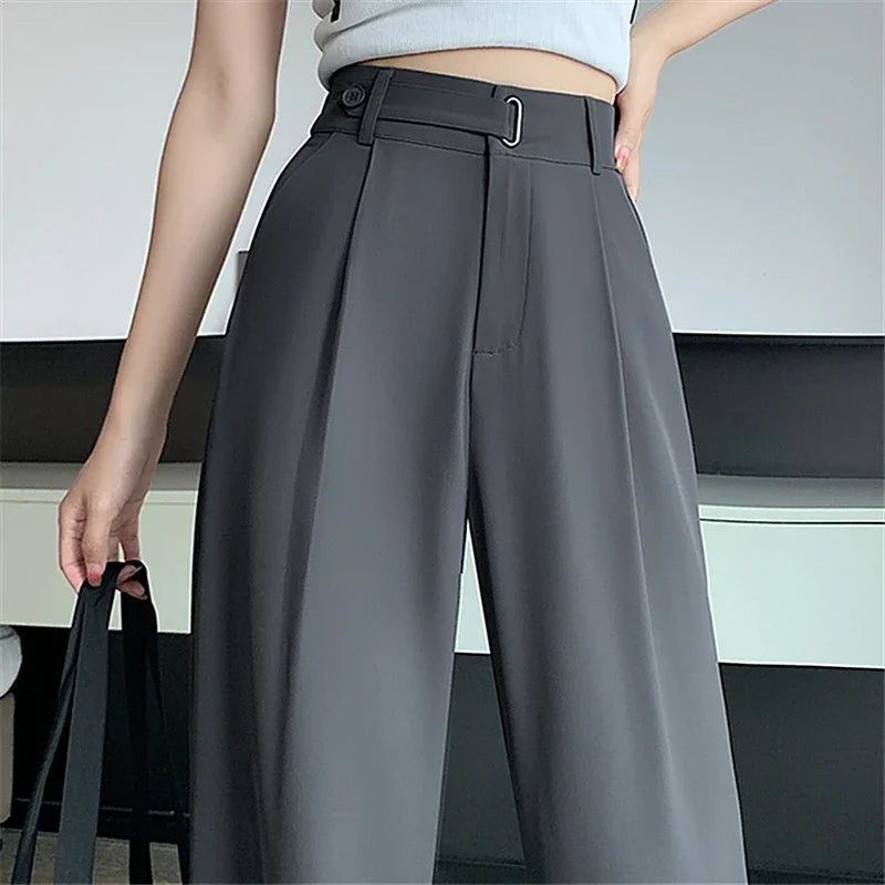 Luxencea™️ High-Waist Wide-Leg Elegant Pants