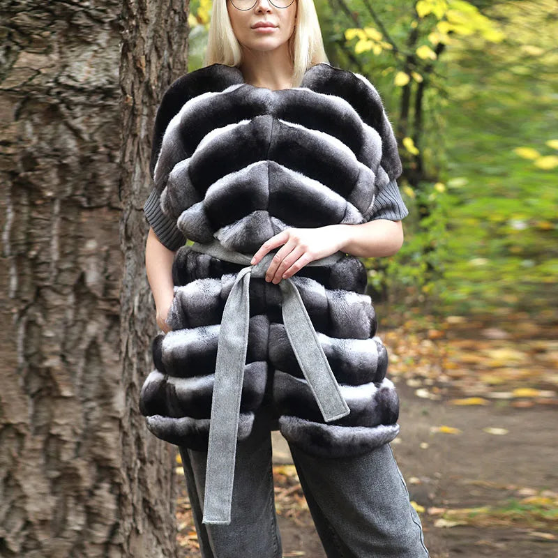 Luxencea™ 2025 Faux Fur Patchwork Women’s Jacket