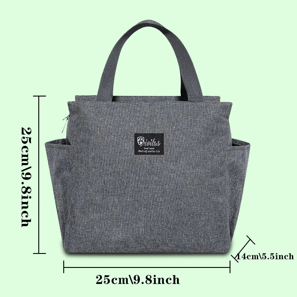 Luxencea™️ Personalized Chic Insulated Lunch Bag