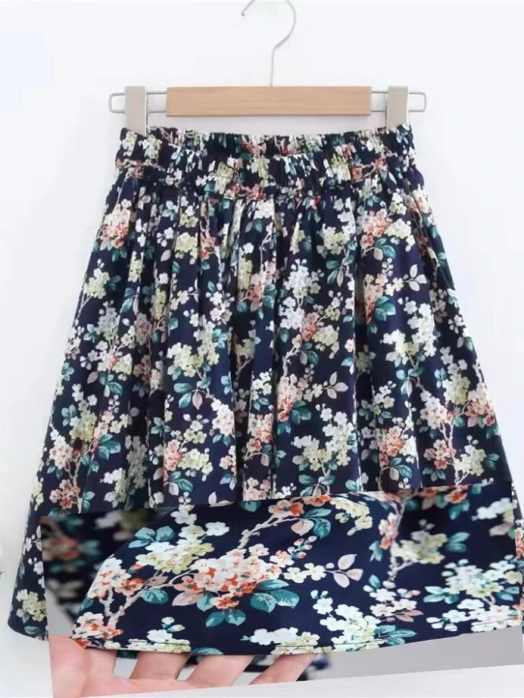 Luxencea™️ Elegant Floral Summer Skirt