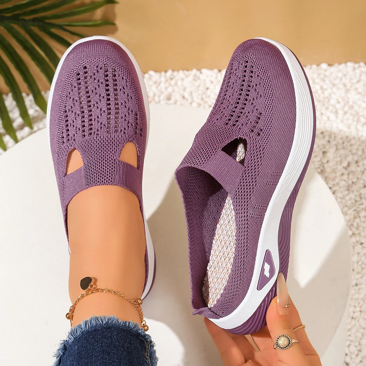 Luxencea™️ Breathable Comfort Slip-On Shoes