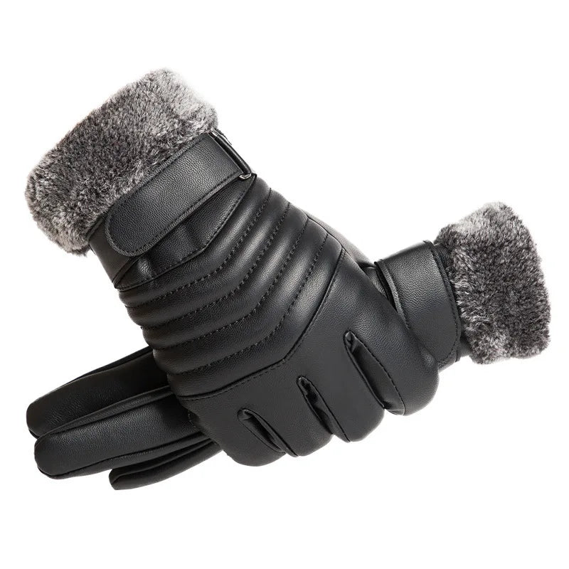 Luxencea™ Men’s Plush Insulated Winter Gloves