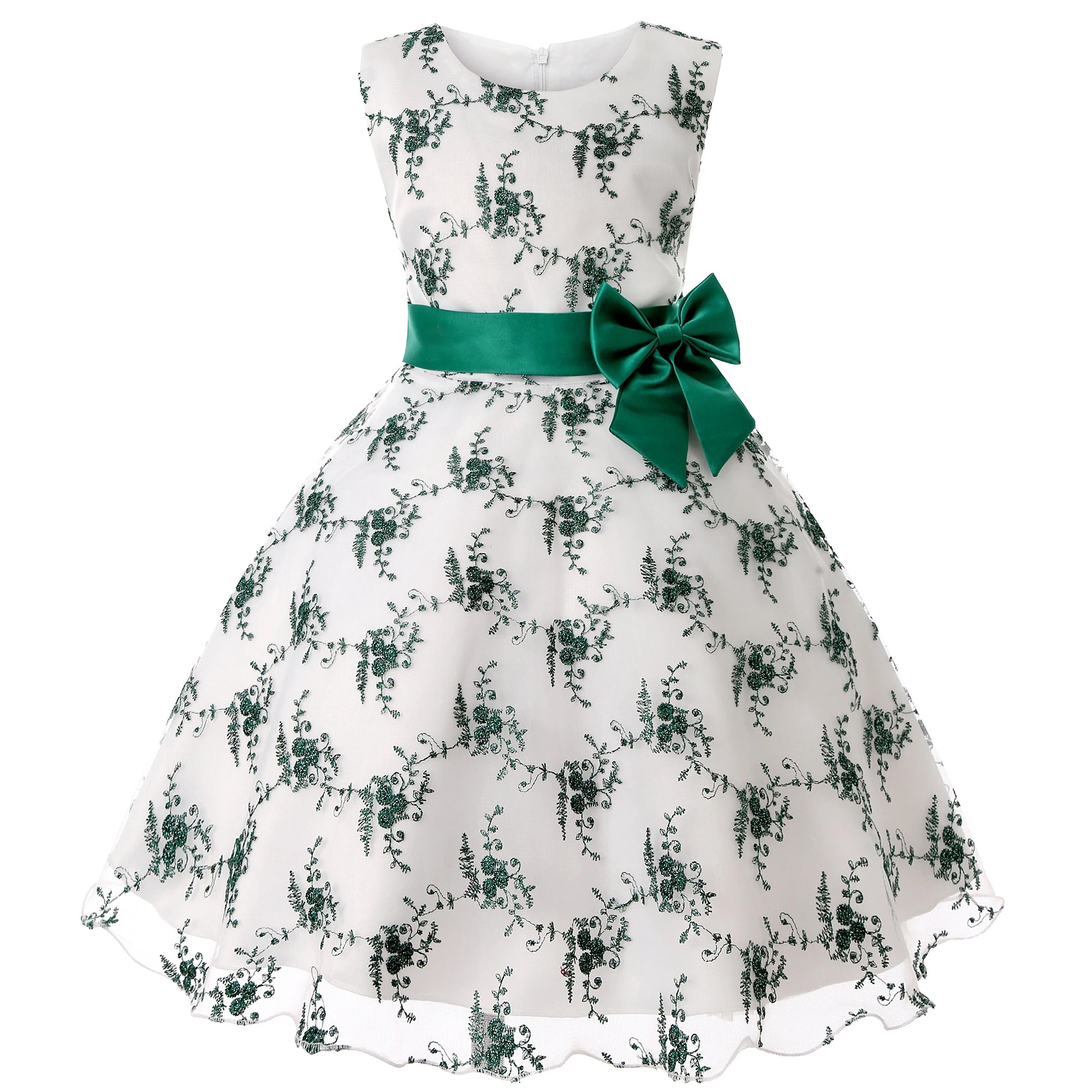Luxencea™️ Red & White Princess Elegance Dress