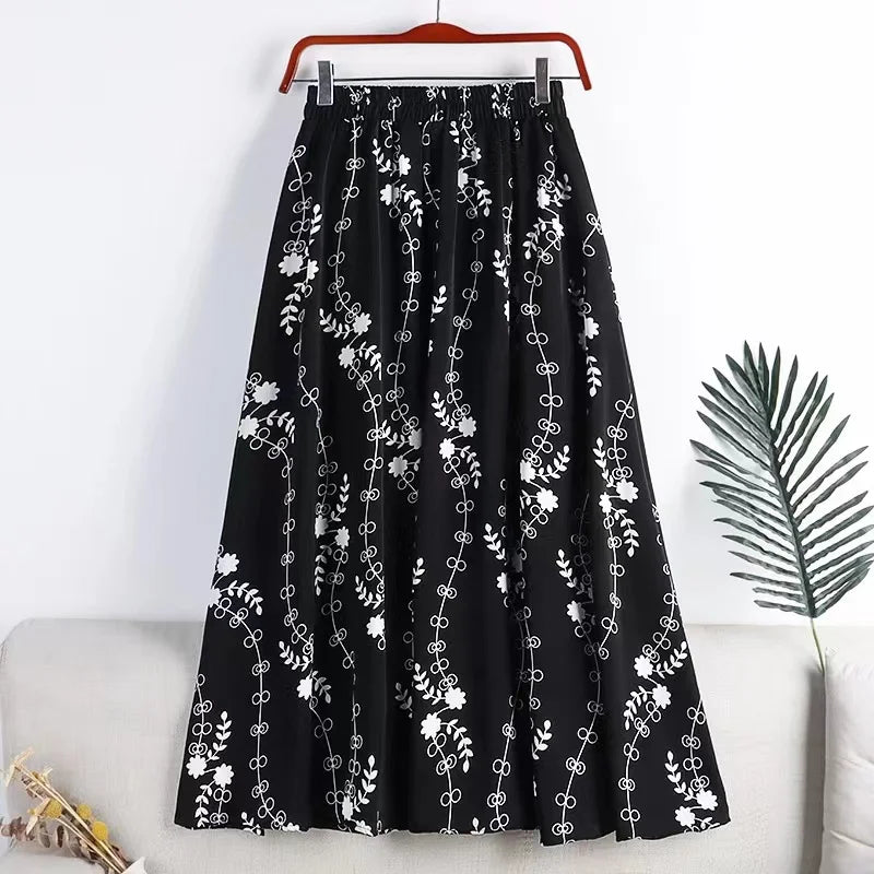 Luxencea™️ Floral Elegance Skirt