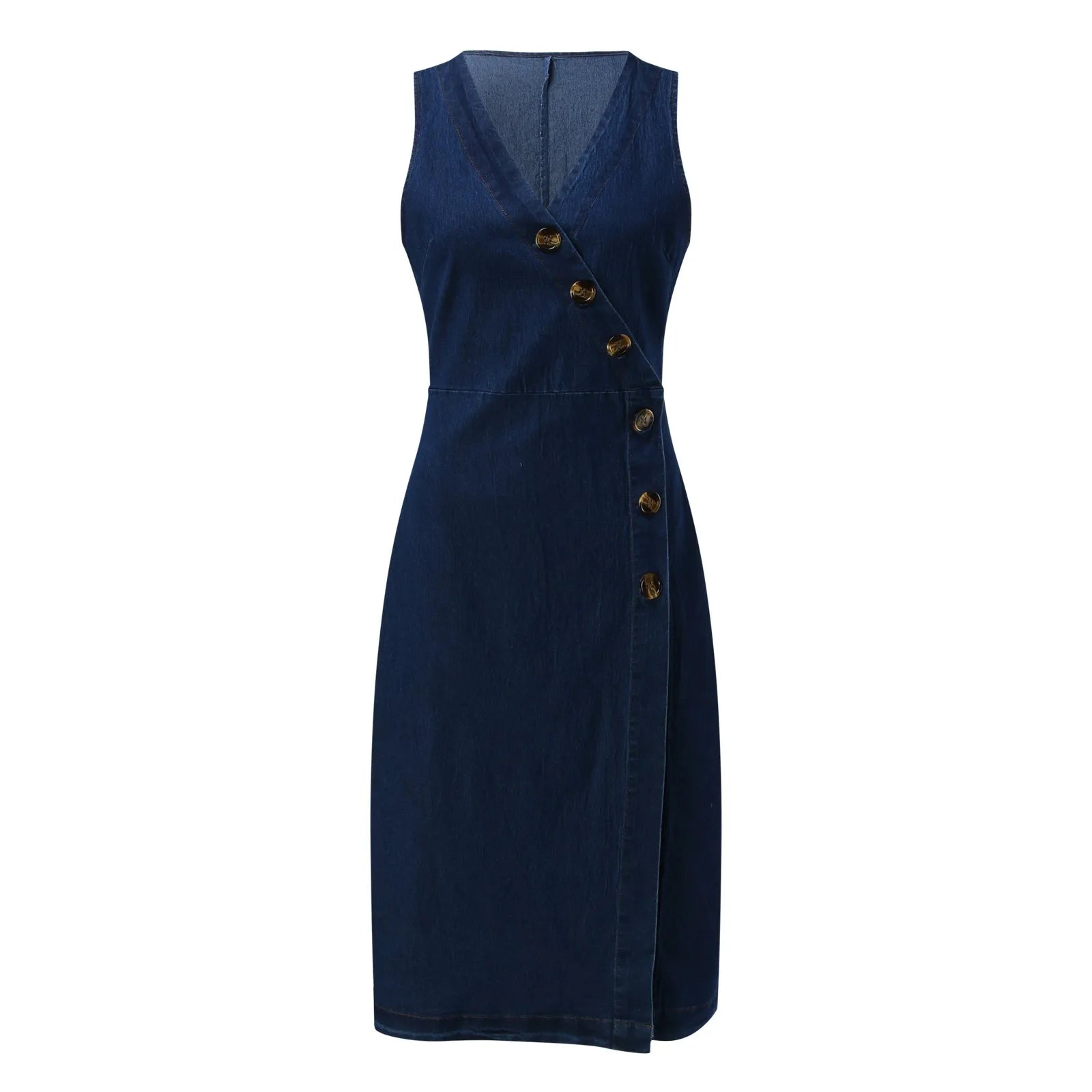 Luxencea™️ Chic Button Elegant Dress