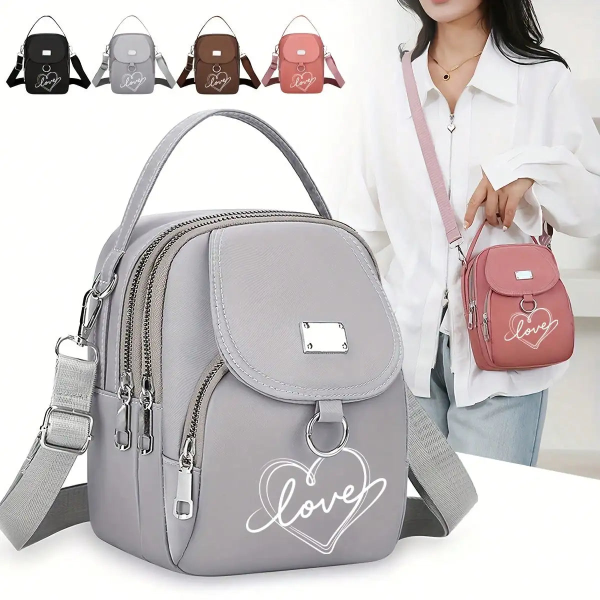 Luxencea™️ Love Mini Bag – Chic & Practical