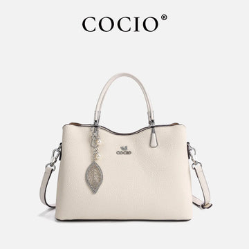 Luxencea™️ Elegant Textured Leather Handbag
