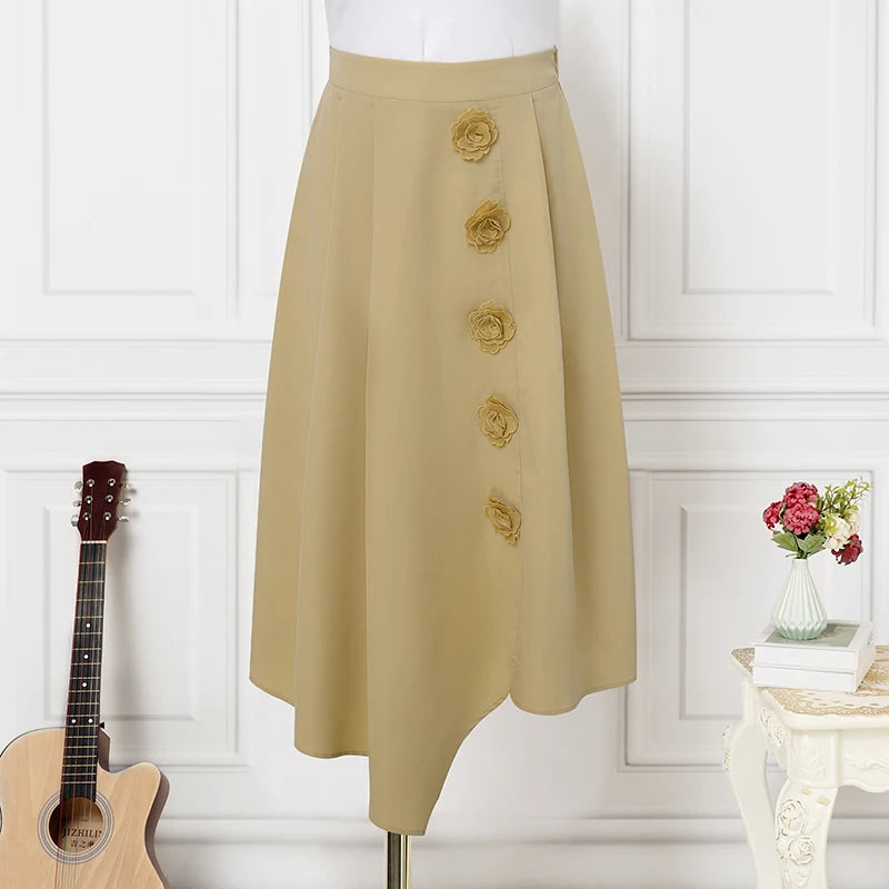 Luxencea™️ Floral Elegance Skirt