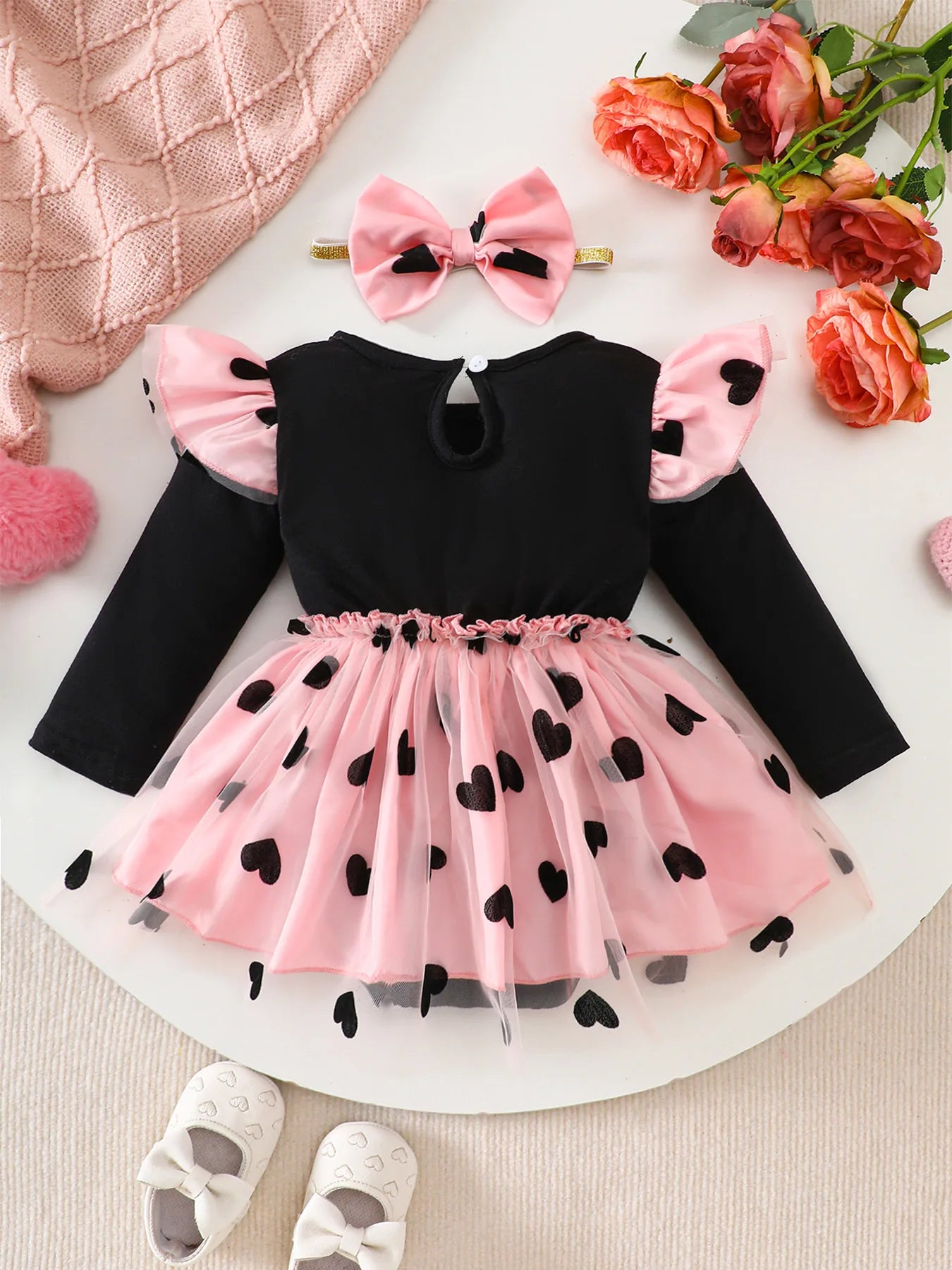 Luxencea™️ Lucky Girl Heart Chic Dress