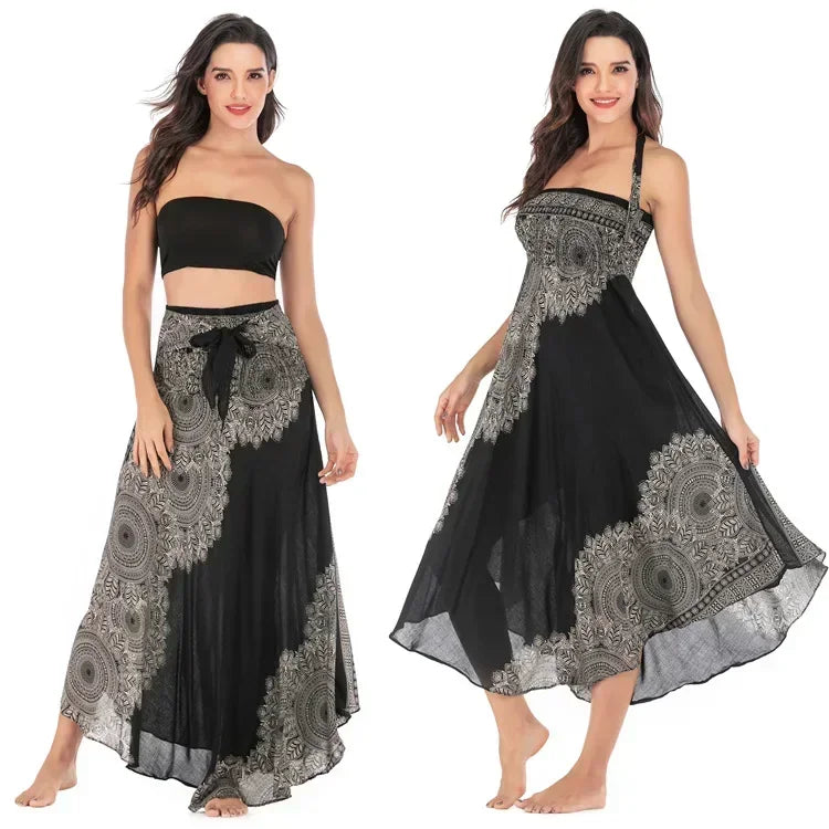 Luxencea™️ Elegant Convertible Boho Skirt