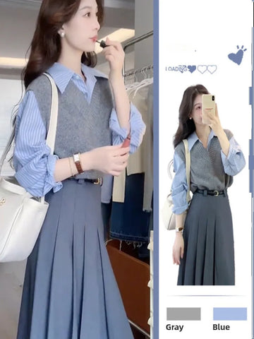 Luxencea™️ Modern Chic Pleated Set