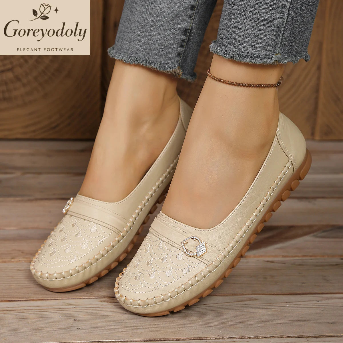 Luxencea™️ – Elegant Chic Comfort Loafers