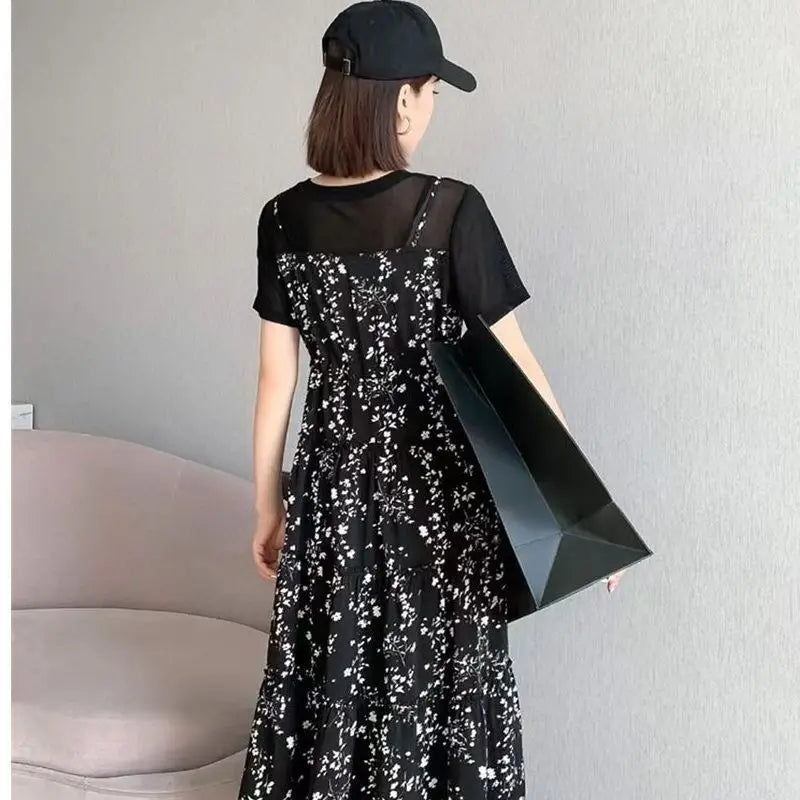 Luxencea™️ Casual Floral Layered Dress