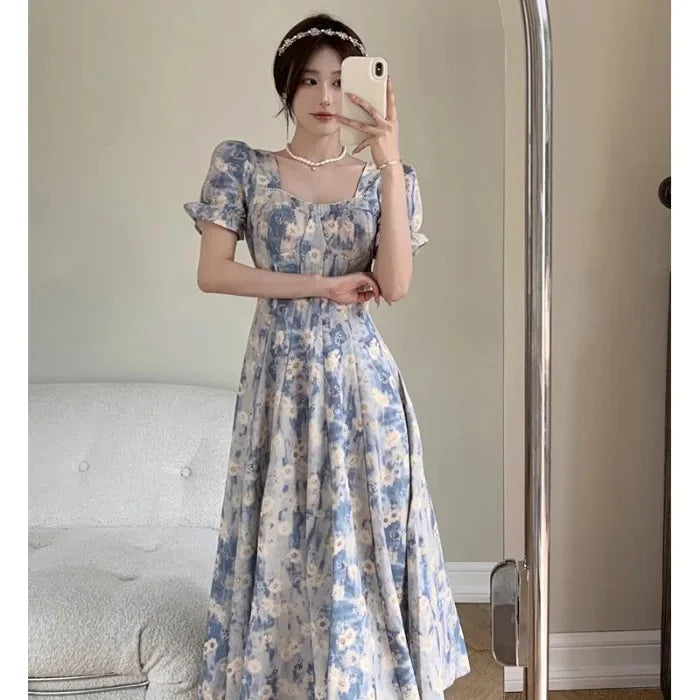 Luxencea™️ Romantic Floral Elegance Dress