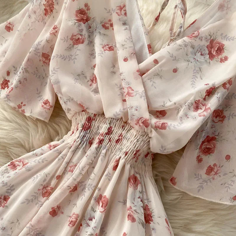 Luxencea™️ Floral Boho Maxi Dress
