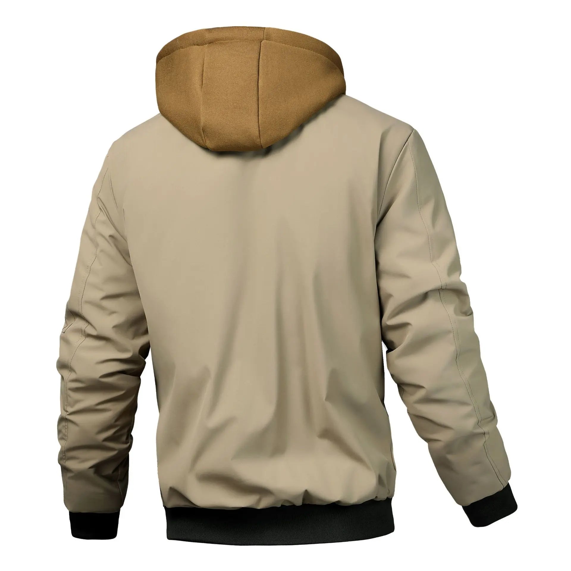 Luxencea™ Quilted Two-Piece Style Bomber Hoodie Jacket