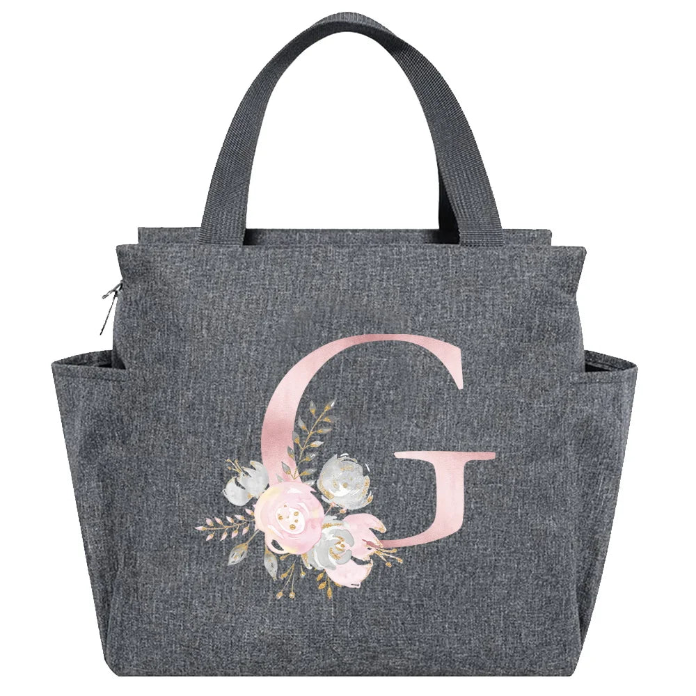 Luxencea™️ Personalized Chic Insulated Lunch Bag