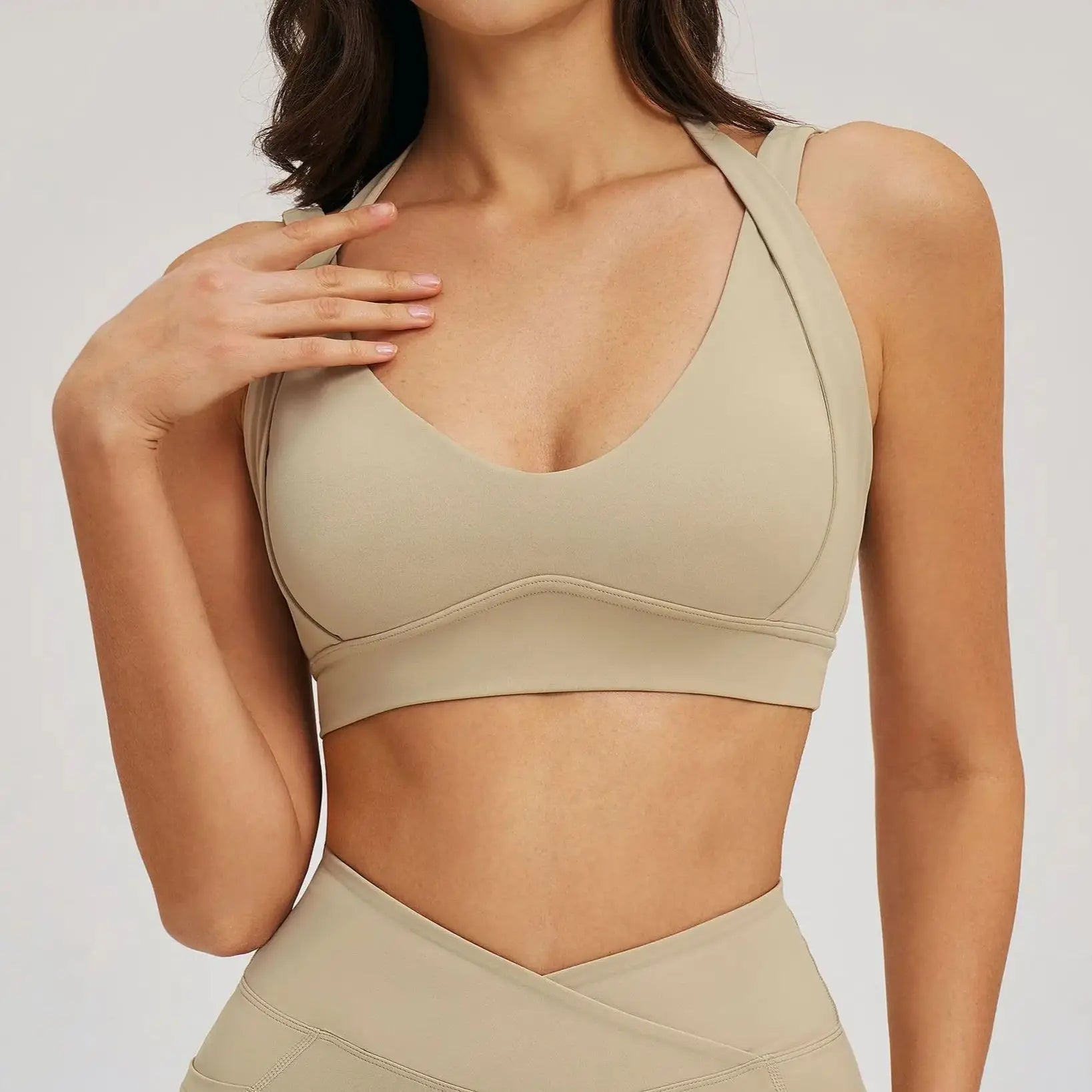 Luxencea™️ – Cross Waist Sculpting Sport Set