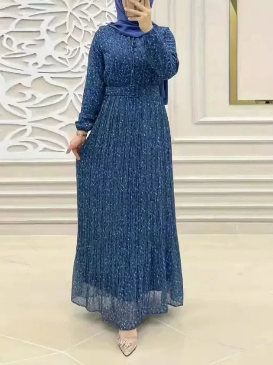 Luxencea™️ Pleated Elegant Maxi Dress