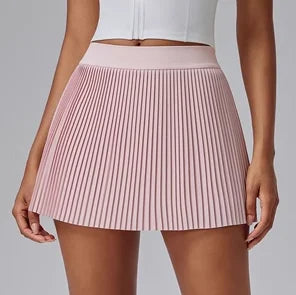 Luxencea™️ Pleated Sport Skirt with Built-in Shorts & Pocket