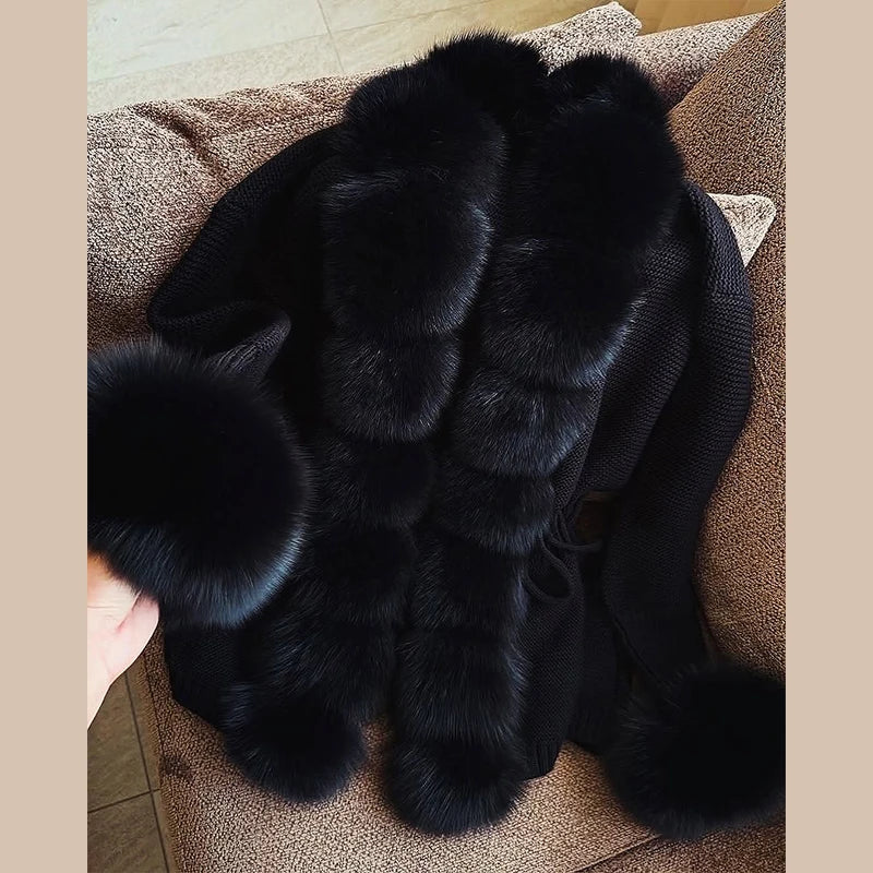 Luxencea™ 2025 Faux Fur Patchwork Women’s Jacket