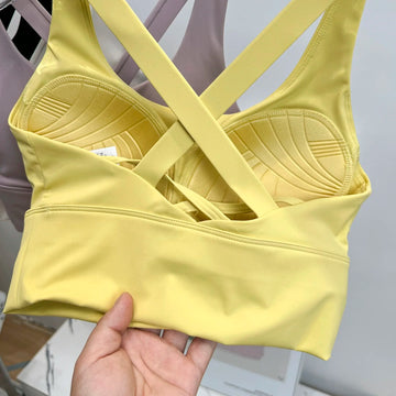 Luxencea™️ – Cross Back Support Sports Bra