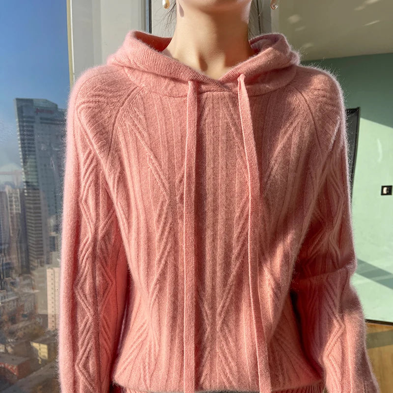 Luxencea™ – Soft Knit Hoodie