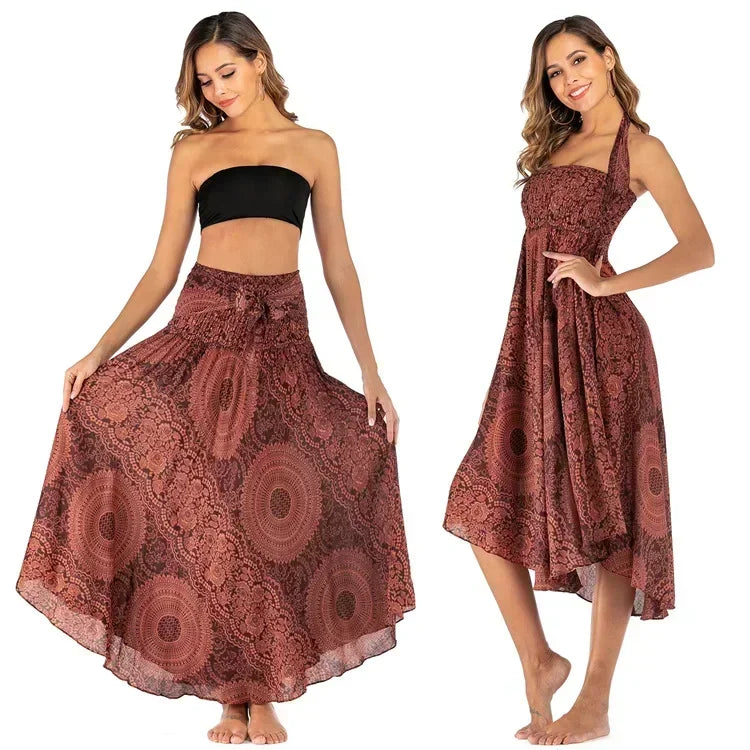 Luxencea™️ Elegant Convertible Boho Skirt