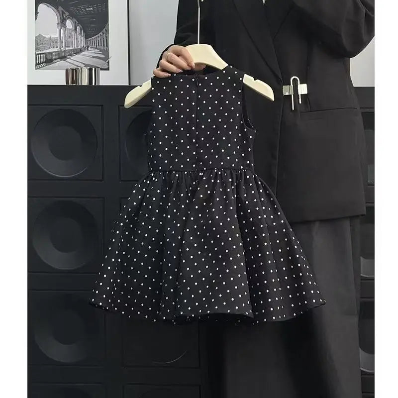 Luxencea™️ Elegant Polka Dot Dress