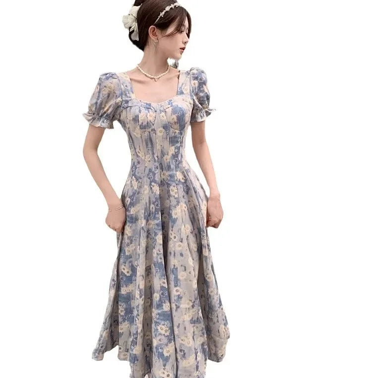 Luxencea™️ Romantic Floral Elegance Dress