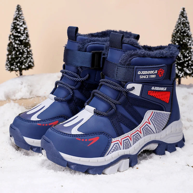 Luxencea™ Boys Warm High-Top Winter Boots