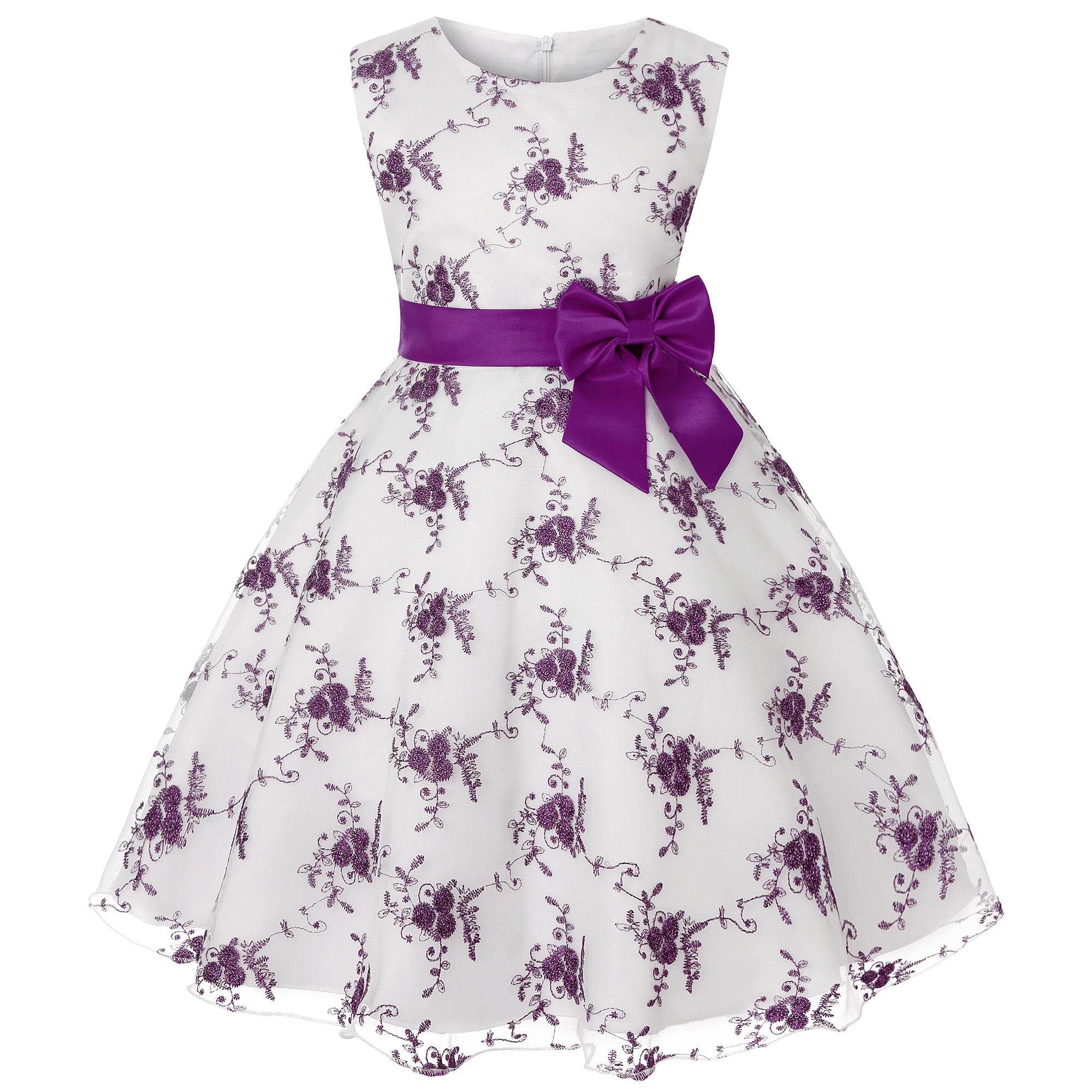 Luxencea™️ Red & White Princess Elegance Dress
