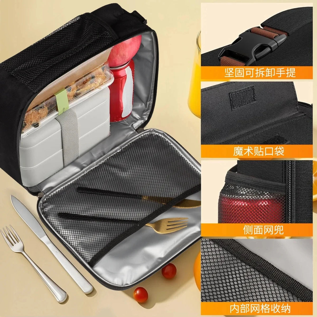 Luxencea™️ Compact Modern Insulated Lunch Bag