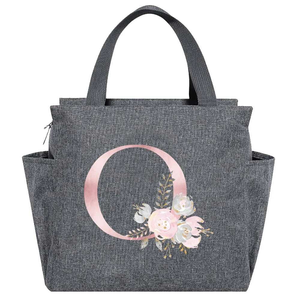 Luxencea™️ Personalized Chic Insulated Lunch Bag