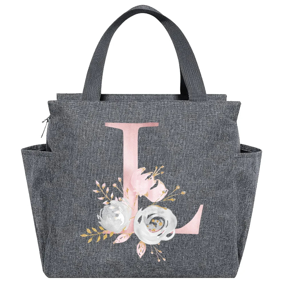 Luxencea™️ Personalized Chic Insulated Lunch Bag