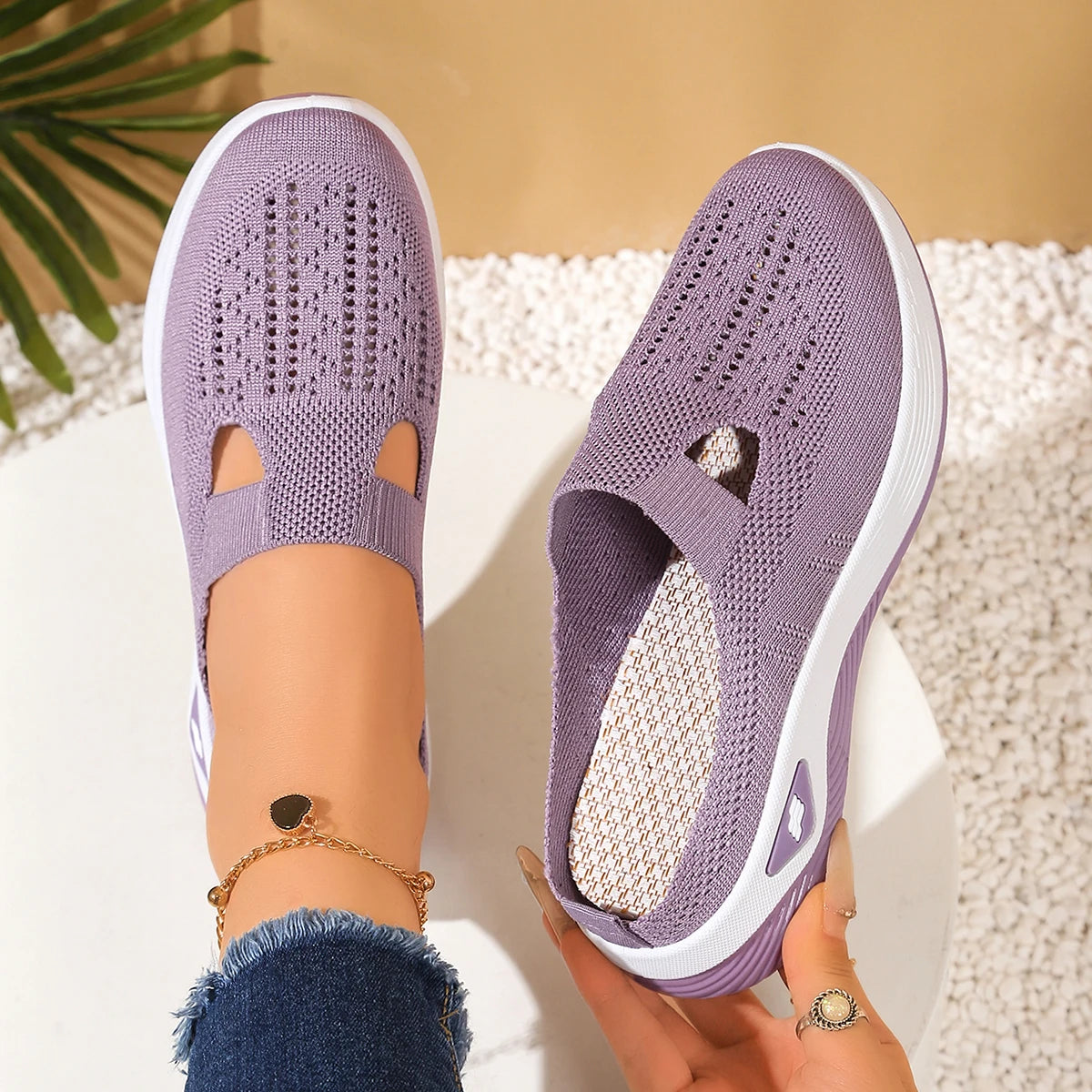 Luxencea™️ Breathable Comfort Slip-On Shoes