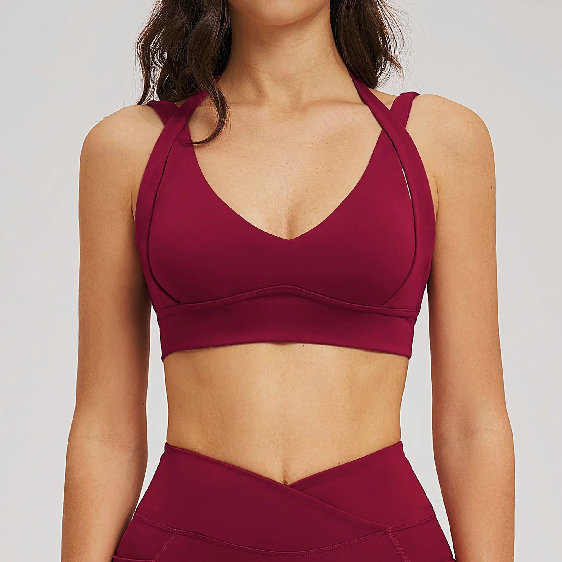 Luxencea™️ – Cross Waist Sculpting Sport Set