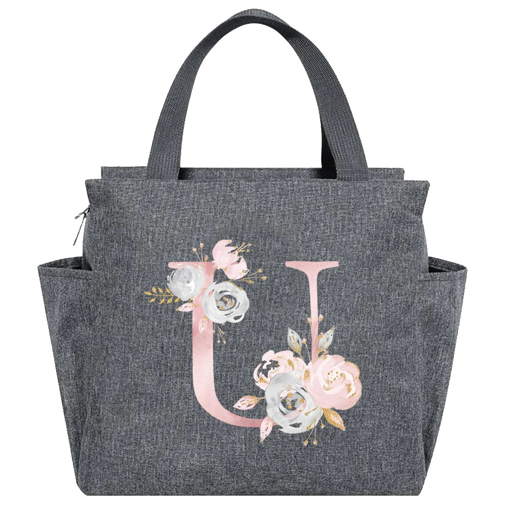 Luxencea™️ Personalized Chic Insulated Lunch Bag
