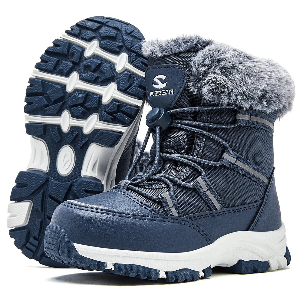 Luxencea™ Baby Girls Waterproof Snow Boots