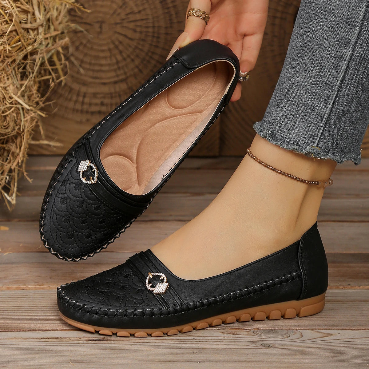 Luxencea™️ – Elegant Chic Comfort Loafers