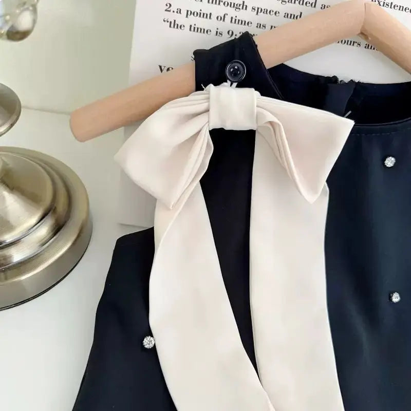 Luxencea™️ Elegant Bow Chic Dress