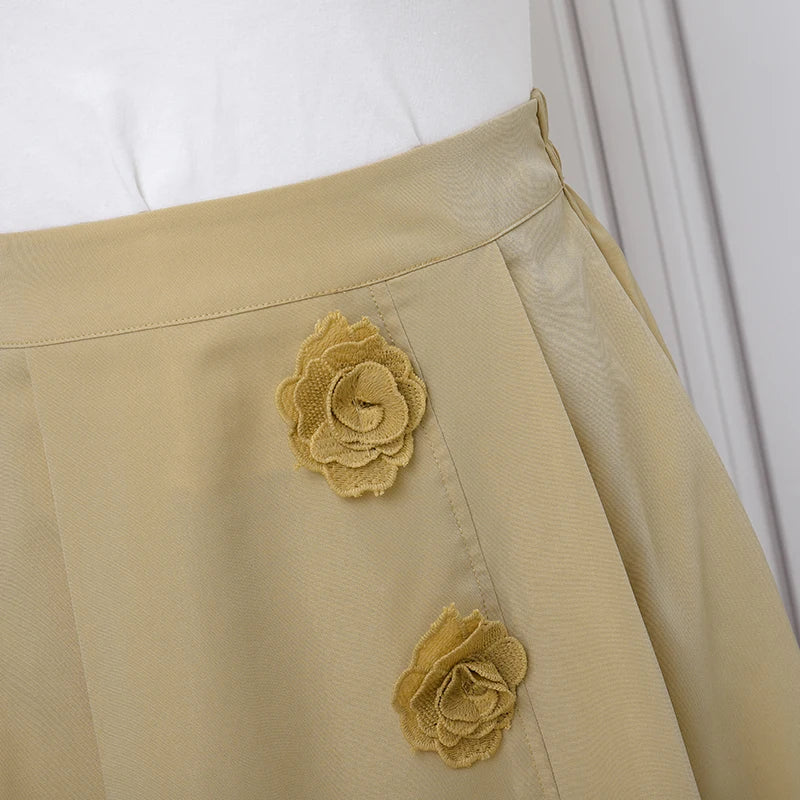 Luxencea™️ Floral Elegance Skirt