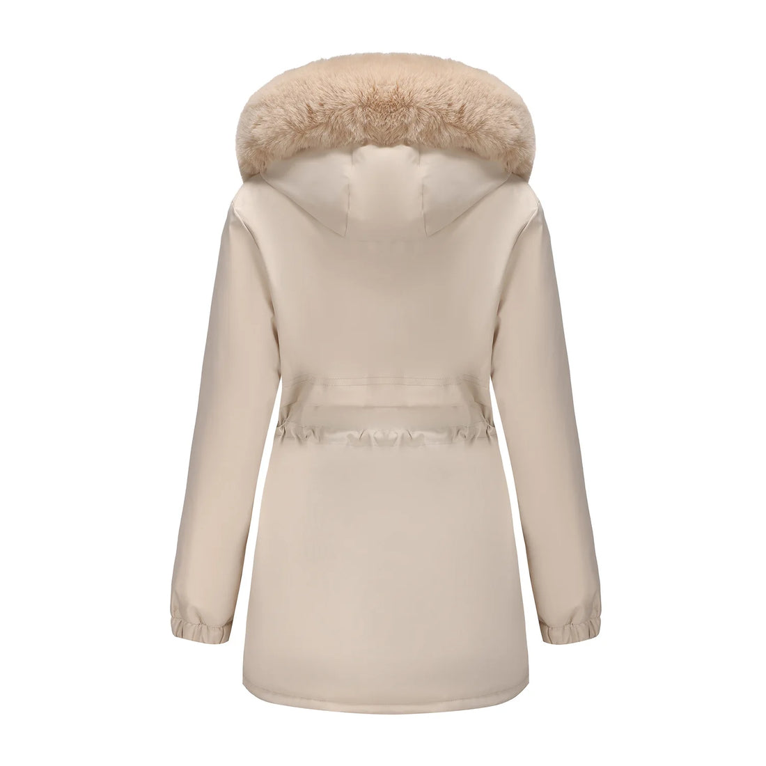 Luxencea™ Women’s Fur-Trim Long Winter Parka