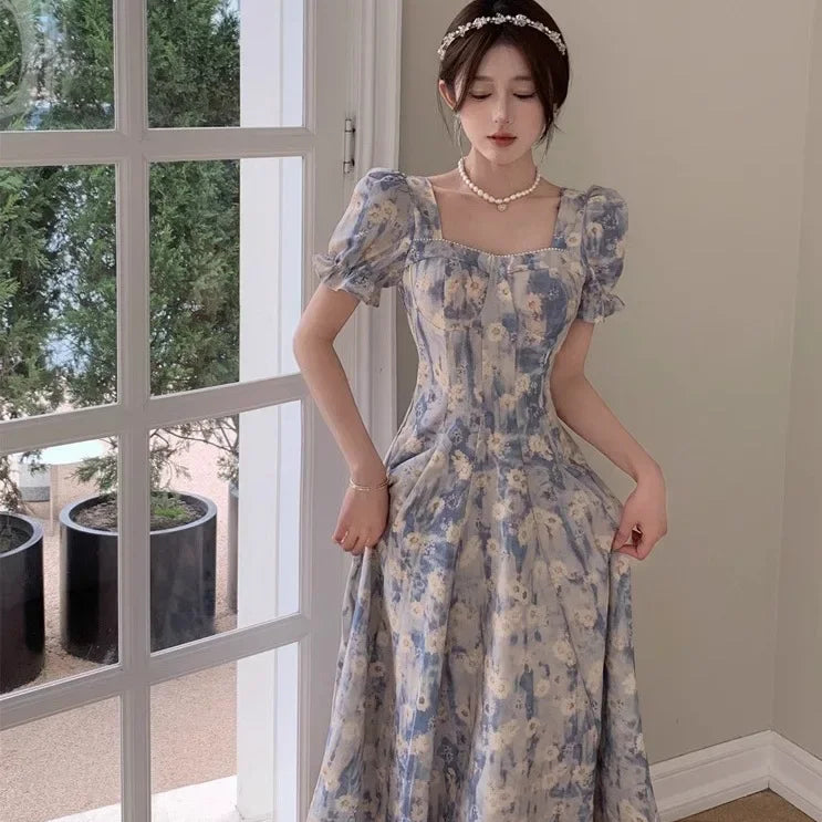 Luxencea™️ Romantic Floral Elegance Dress