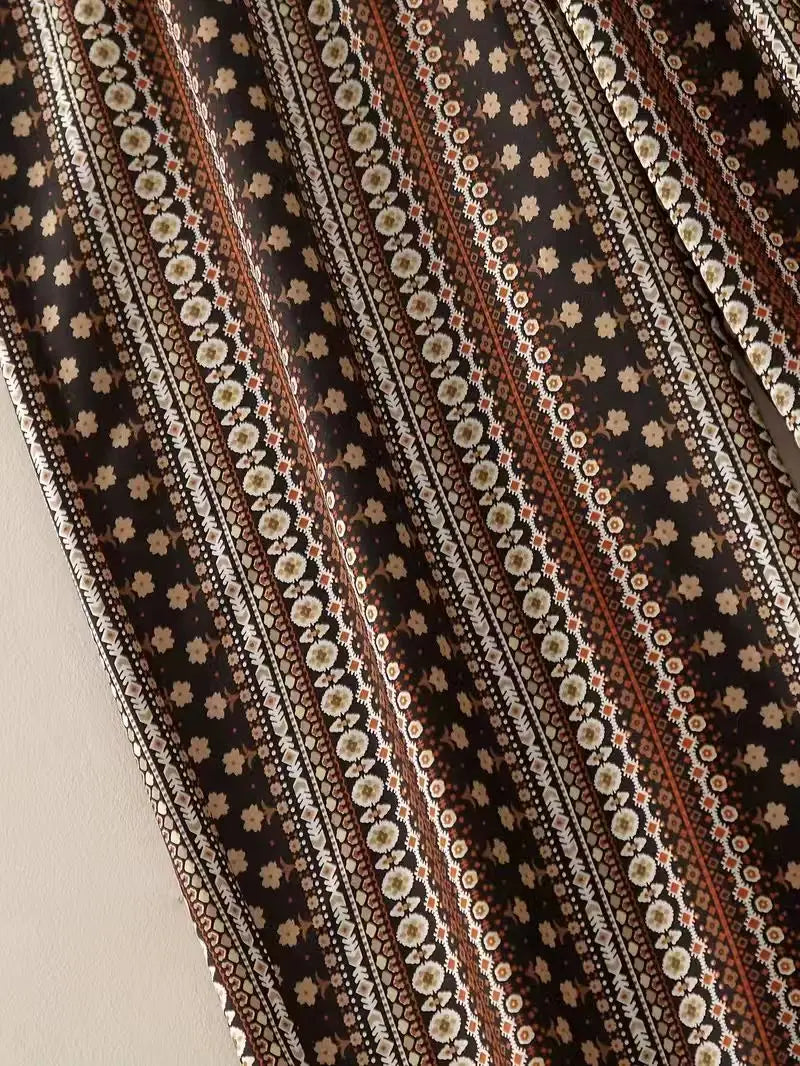 Luxencea™️ Elegant Boho Striped Pants